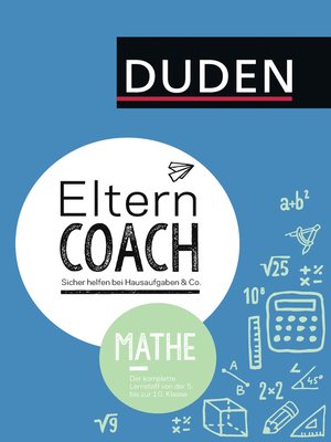 cover image of Elterncoach Mathe